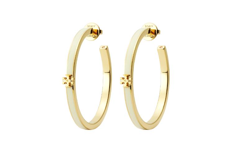 TORY BURCH Logo Plaque Earrings 157204700
