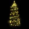 VidaXL Arbre de Noël Hélicoïdal Pré-éclairé et Support, Sapin de Noël avec LED, Décoration de Vacances, Ornement de Fête 344651