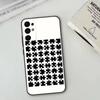 Creative puzzle   Phone Case Black Silicone Soft For Samsung S25,S24,S21,S22,S23,S30,Ultra,S20,Plus,Fe,Lite