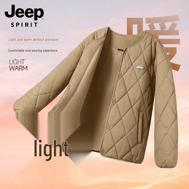

JEEP SPIRIT Men s Collarless Padded Jacket 3XL