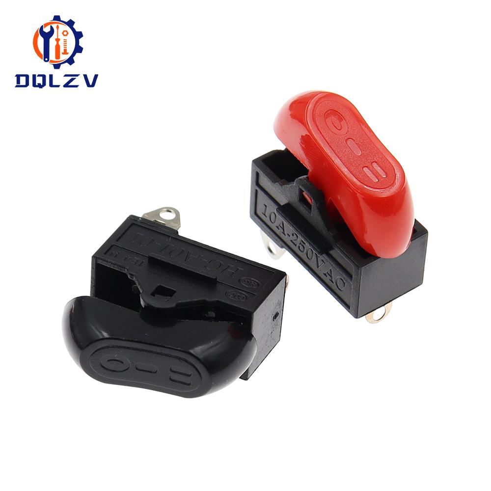 KCD15-103/T Hair Dryer Switch 3 Pins Rocker Switch 3 Position ON-OFF-ON Boat Shaped Switch