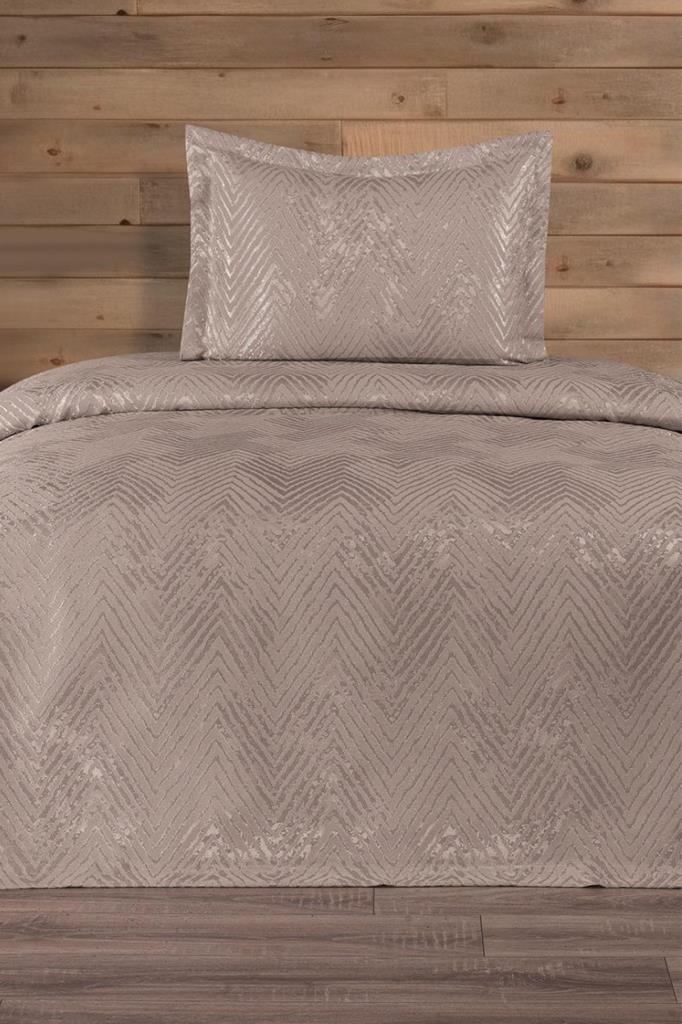 

Asu Jacquard Cotton Chenille Bedspread 170x250 cm Single Size, Queen Size, Beige
