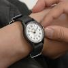 Citizen Analog Solar Water Resistant To 10 Nylon Q&Q Men's Watch, ATM, Strap, Black, E05A-002VK