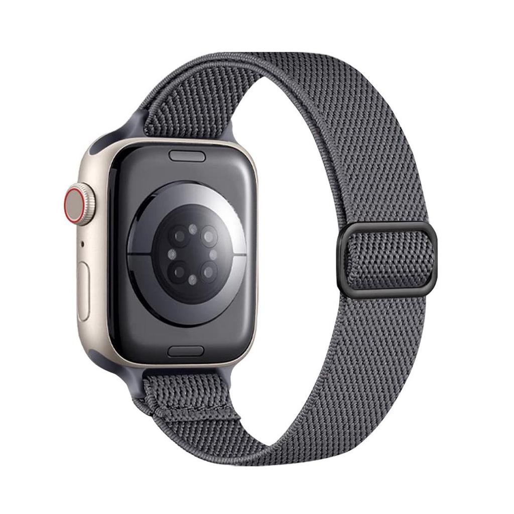 Apple Watch SE87654 Bracelet Élastique en Nylon pour Femme - Convient aux Petits Poignets, Bracelet Ultra