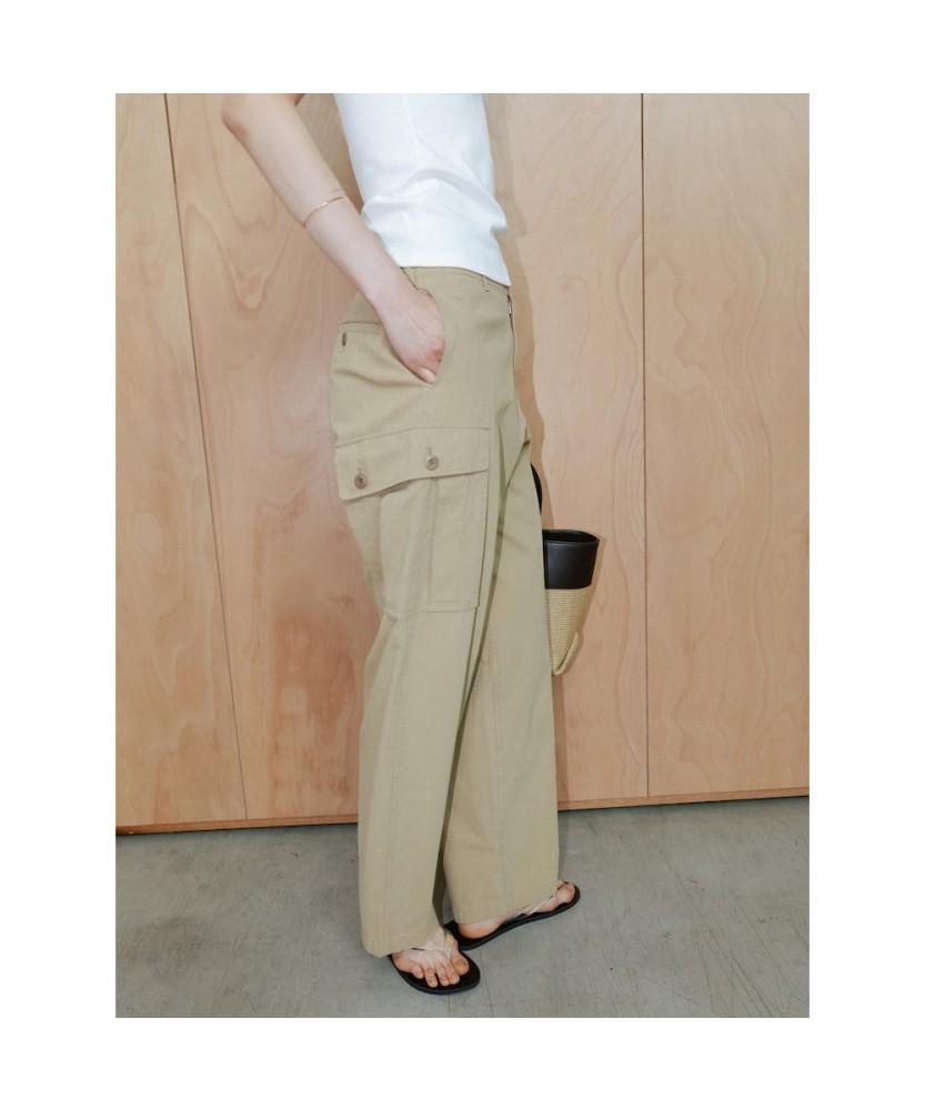 Diaepeocheo Cotton Baker Pants Beige (Ta6421A01A)