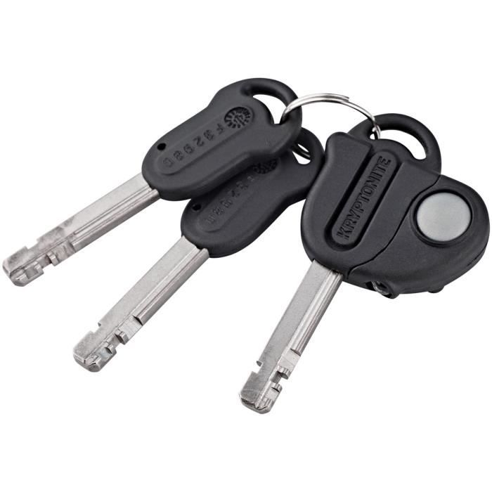 Antivol en U Kryptonite Evolution LS - Jaune/Noir - Niveau de protection 9 - Haute sécurité