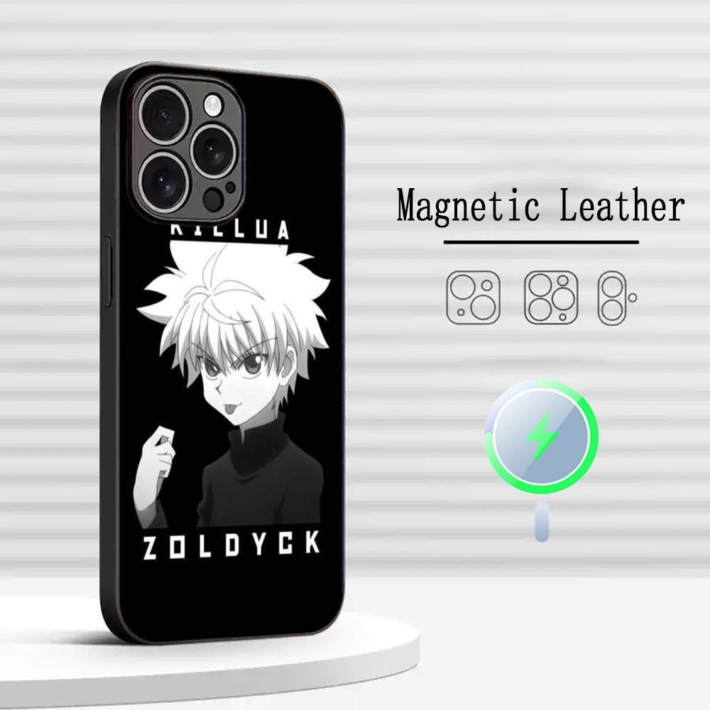 

Classic cool Hunters-X ins Phone Case For iPhone 16 15 14 13 12 11 Plus Pro Max High-end Luxury Magsafe Sheepskin iPhone 15 Pro Max