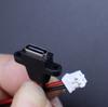 JCD 5pcs Waterproof USB Type C Connector Charging Interface Female Socket With Welding Wire MX1.25 PH2.0 XH2.54 Port