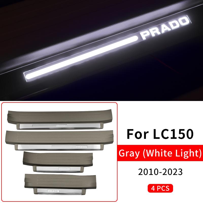 Courtesy Lamp Threshold Pedal for Toyota Land Cruiser Prado 150 Lc150 Fj150 2014-2022 Upgrade Interior Design Accessories Led