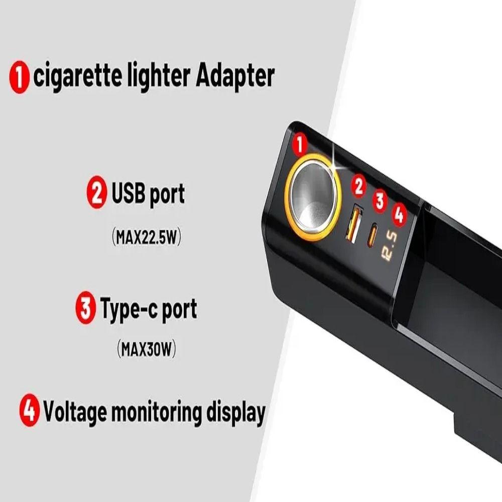 With Charge Port Car Seat Gap Filler Organizer Car Interior Storage Box  Glasses Phones Storage