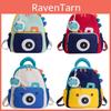Kids Cartoon Nylon School Backpack With Padded Straps For Preschool And Kindergarten Use