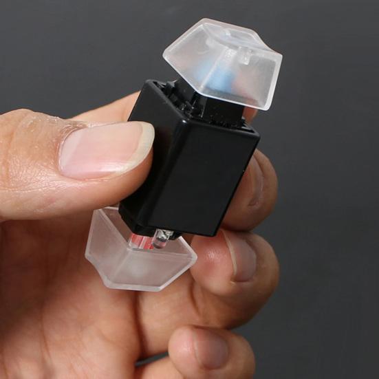 Klávesnice Fidget Toy Lightless Kapesní tlačítko na prst Mini Clicker Novinka Dekompresní Senzorická hračka Dětská krytka na konečky prstů