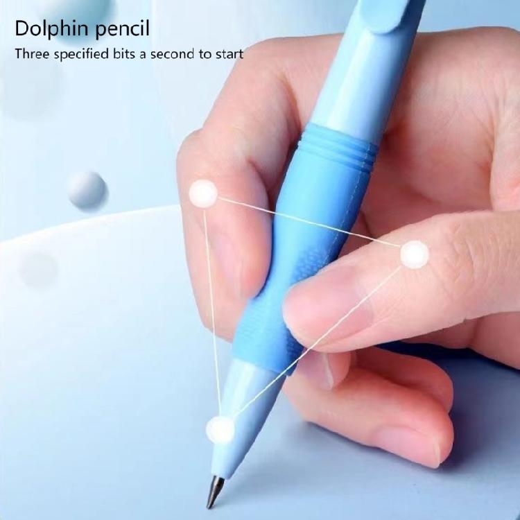Ergonomic Grip Mechanical Pencils Built in Sharpener For Writing Sketching 2.0MM Mechanical Pencil Automatic Pencil