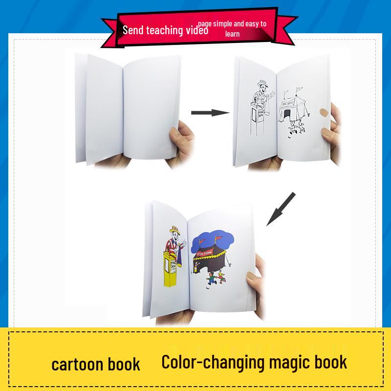 Advanced Magic Props Set: Vibration Trick, Object Restoration, Transform Empty Box, Red-to-Blue Ball.