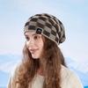 Knitted Cap Winter Women Men Fleece Lined Casual Outdoor Activities Supplies