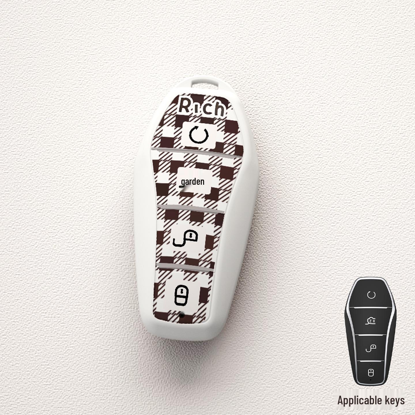 Чехол для ключей для BYD Dolphin, Han, Qin Plus DMi, Yuan, Tang, Pro, Female EV, Destroyer 05, Seal 06