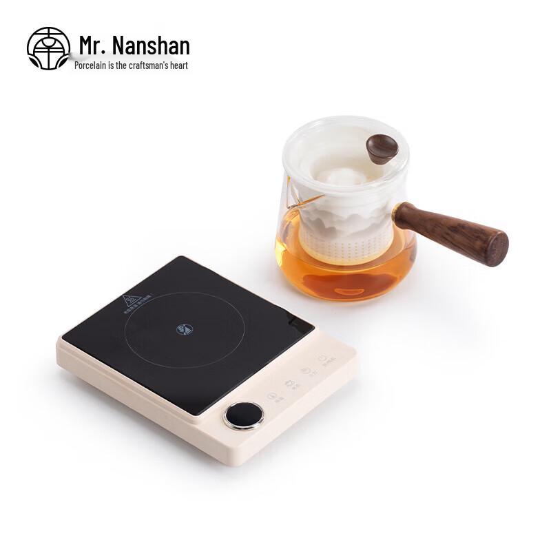 Heat-Resistant Glass Teapot with Electric Ceramic Stove