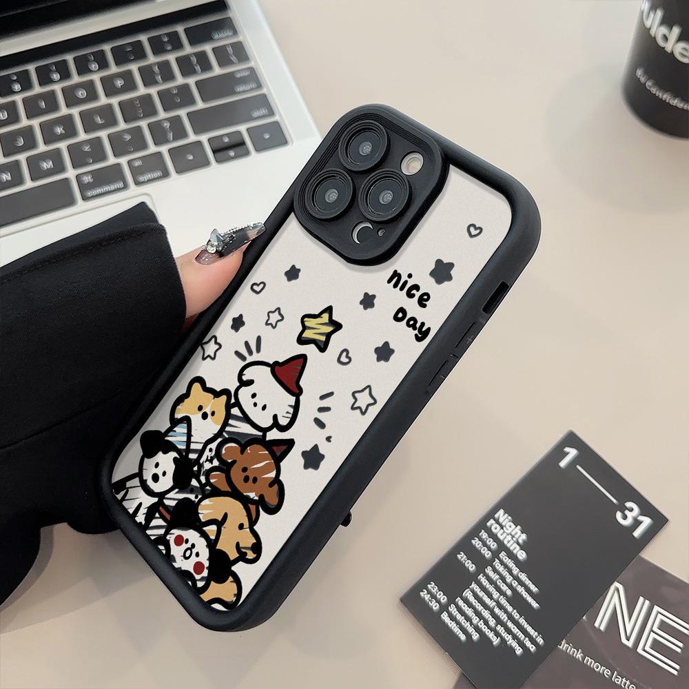 Weihnachts-Handyhülle für iPhone 11 13 12 14 15 16 Pro Max XR XS Samsung A15 A55 A05 Redmi 12 13C OPPO A16 A18 A60 Reno 11 Vivo Y17S Y12 Infinix Note