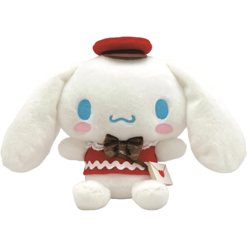 Nakajima Corporation Lovely Letter Cinnamoroll Plush Toy Small 219688-25