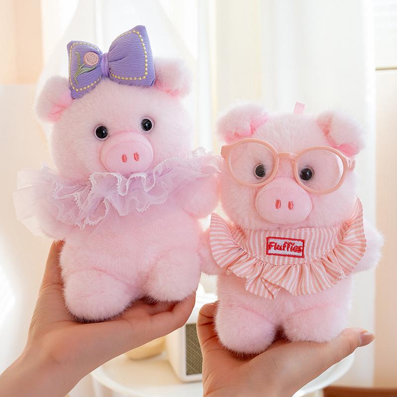 Adorable Pig Plush Toy - Cartoon Style Throwing Doll for Girls