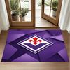 Fiorentina FC Design Crystal Velvet Rug Soft Decorative Mat for Bedroom Entrance
