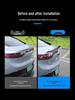 Punch-Free Rear Spoiler for Chery S7 Sports: Trunk Wing, High-End Carbon Fiber Texture.