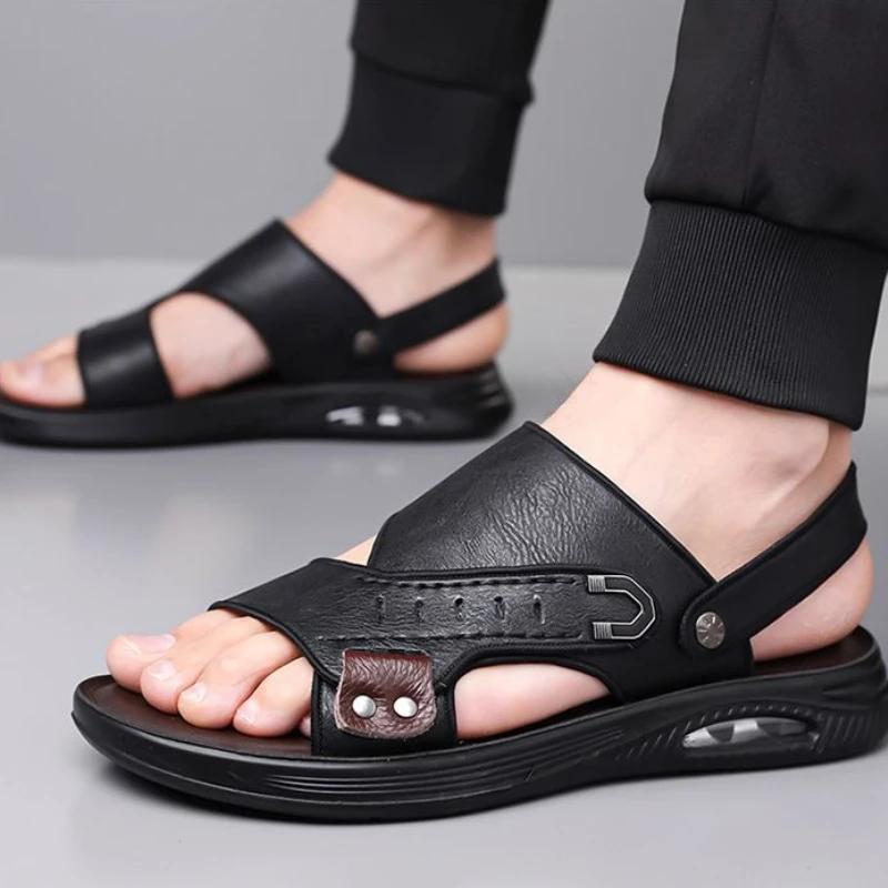 Fashion Outdoor Men's Sandal Height with Platform Non-slip In Welcome Deal Clearance Sale Casual 2025 Styles Eva Breathable 39 Male Shoe