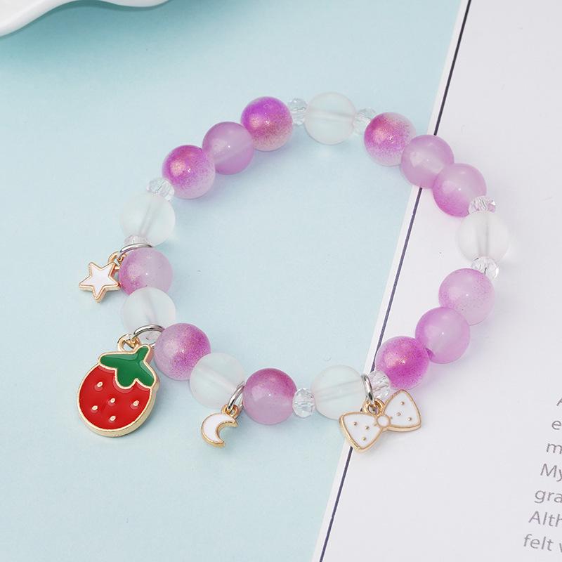 2023 Korean Style Temperament Cute Cinnamoroll Crystal Beaded Bracelet for Women