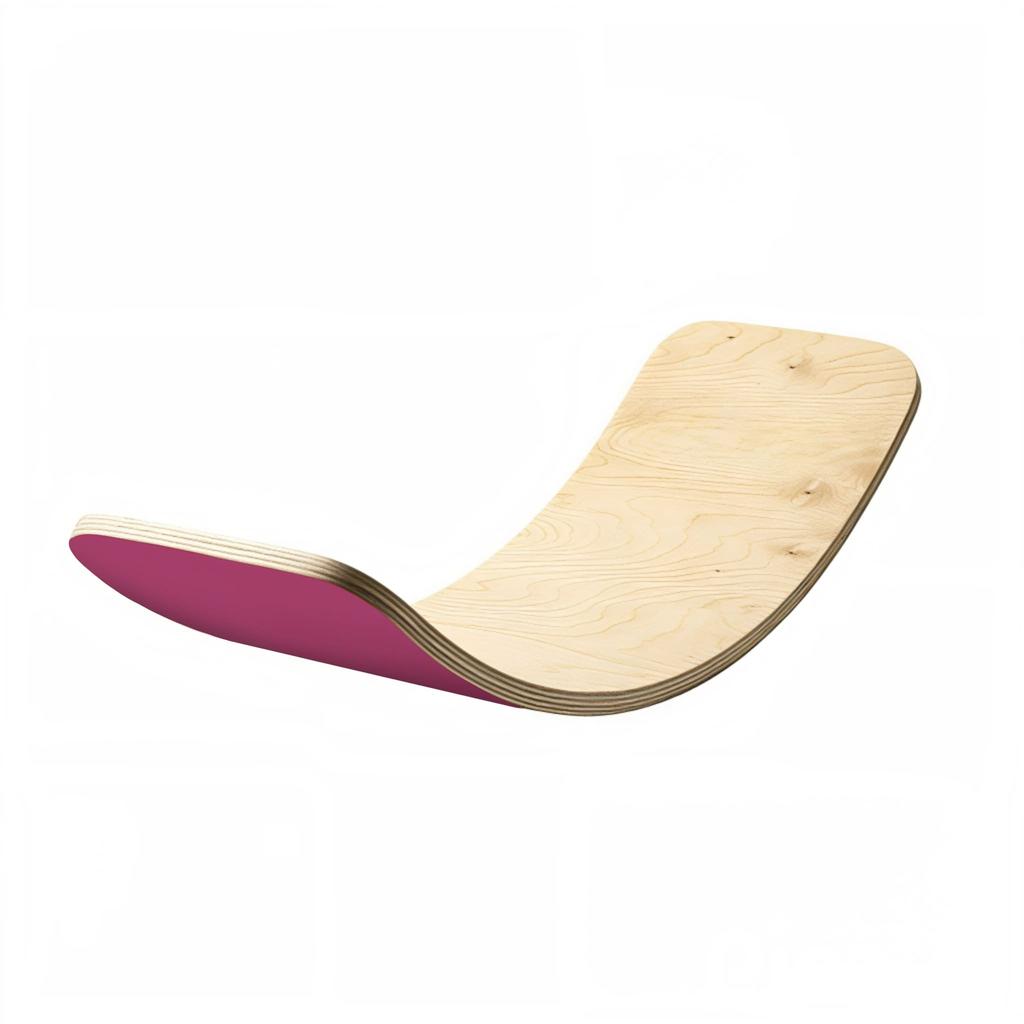 Balance board  Wooble Lama Smile fuchsia