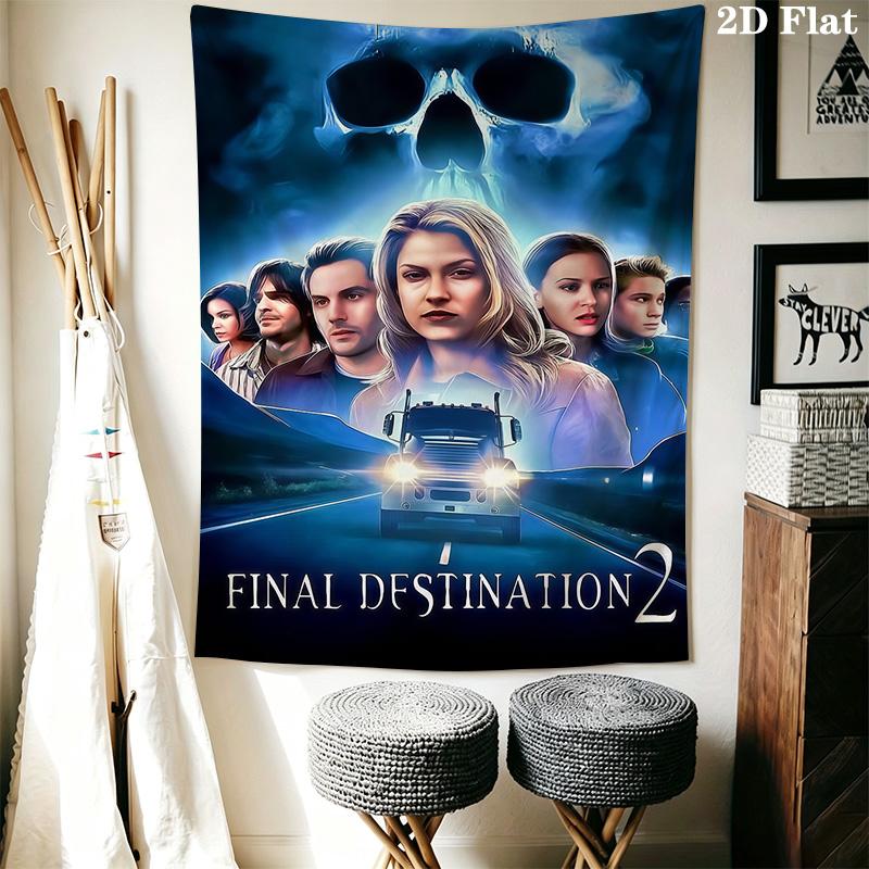Horror Movie Characters Tapestry Tapestry Background Cloth Fashion Print Homestay Soft Decoration Tapestry Background Wall Hanging Cloth