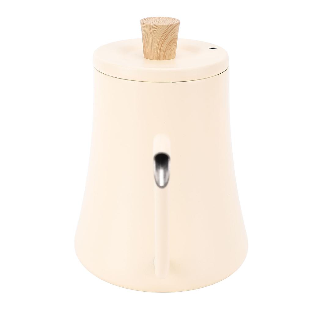 Schwanenhalskessel 600ml Übergießen Kaffeekessel Teekanne 304 Edelstahl Handtropfkaffeekanne für