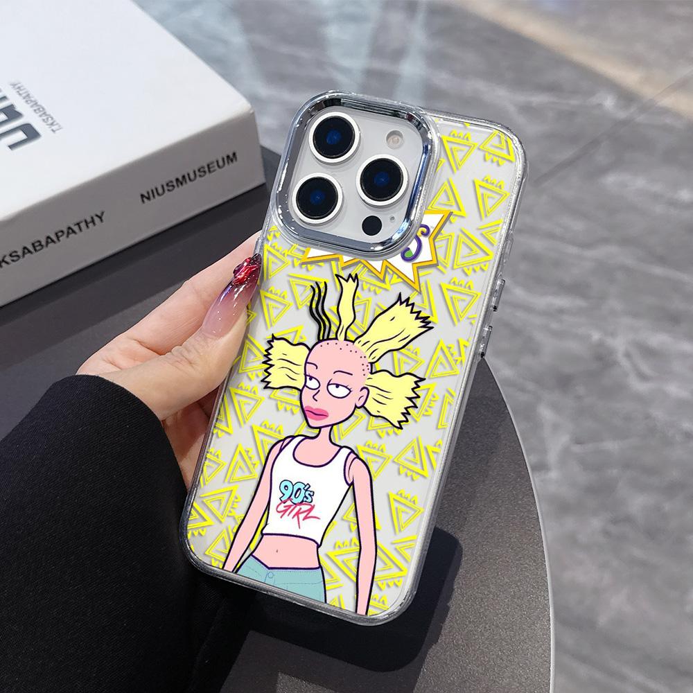 

Cartoon Funny R-rugrats Phone Case for Xiaomi Redmi Note A5 A3 15 14 13 14c 13c 12 11 12s 10 9 Pro Plus 4G 5G Transparent Cover Redmi Note 14 5G