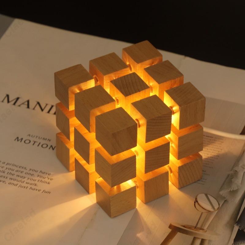 LED Luminous Nightlight USB Plug-in Study Bedroom Bedside Decorative Lighting Ornaments