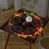 Multifunctional Tarots Card Table Cover Square Decorations Tarots Tablecloth Witchcraft Divination Altar Table Cloth