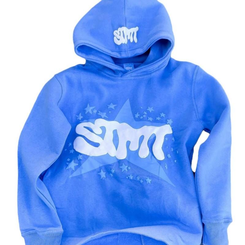 Womens Oversized Hooded Sweatshirt With Puff Letter Print Streetwear Casual Top
