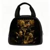 Learn, Travel Handbag Insulated Lunch Bag Reusable Ronaldo Lunch Box Football Star Student Bento Food Container Bags