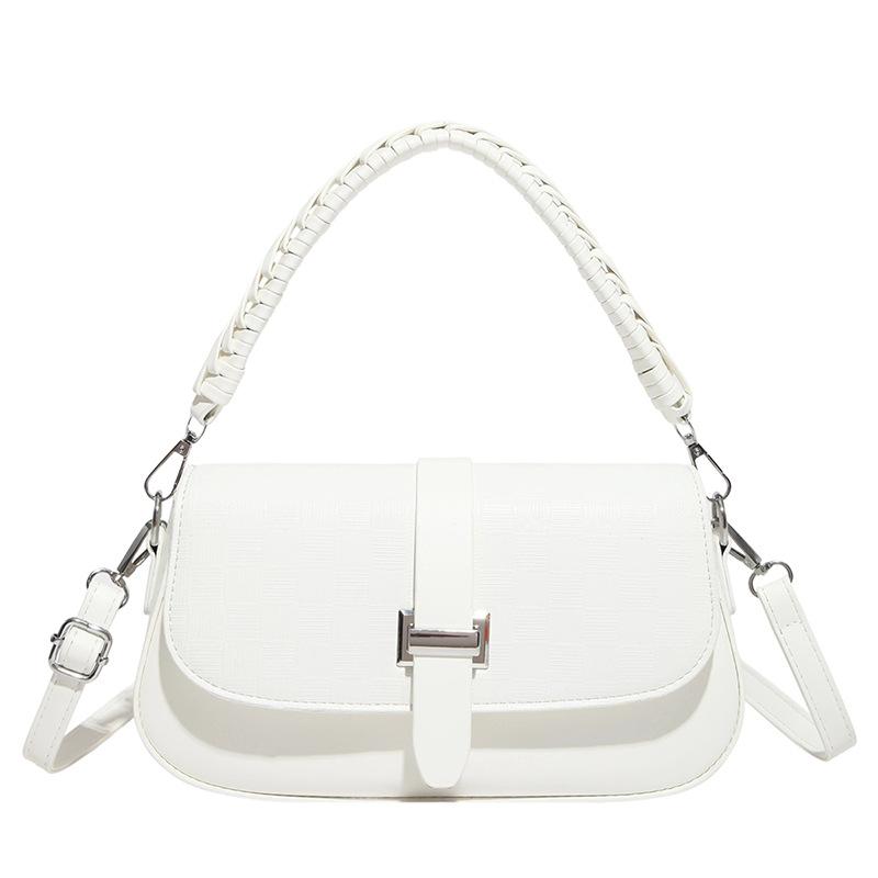 Premium Textur Nischentasche Neue trendige Mode Damenhandtasche Umhängetasche vielseitige Schulter-Satteltasche