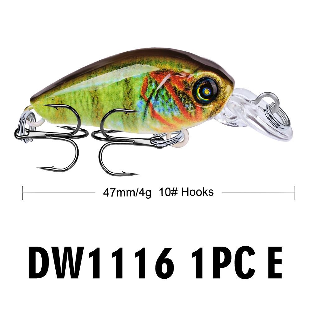 New 10 Color 4G Rock Bait 47mm Lure Bait Rock Little Fatty