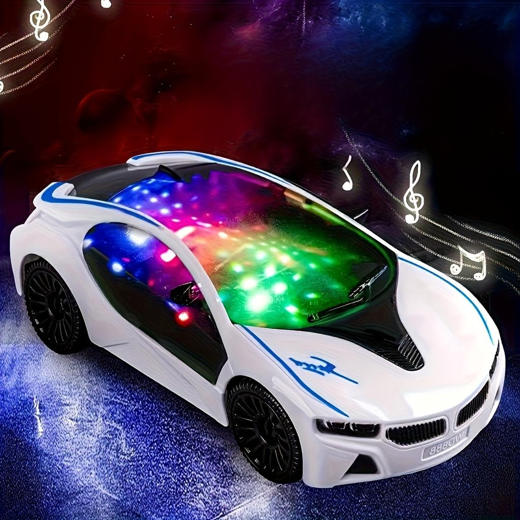 Multifunktionales 3D-Leuchtspielzeugauto Universal-Modellauto Konzeptfahrzeug Perfektes Geschenk für Jungen und Mädchen
