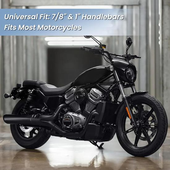 GUAIMI Cruise Control Throttle Assist Universal For Motorcycles With With 7/8" And 1" Diameter Bars