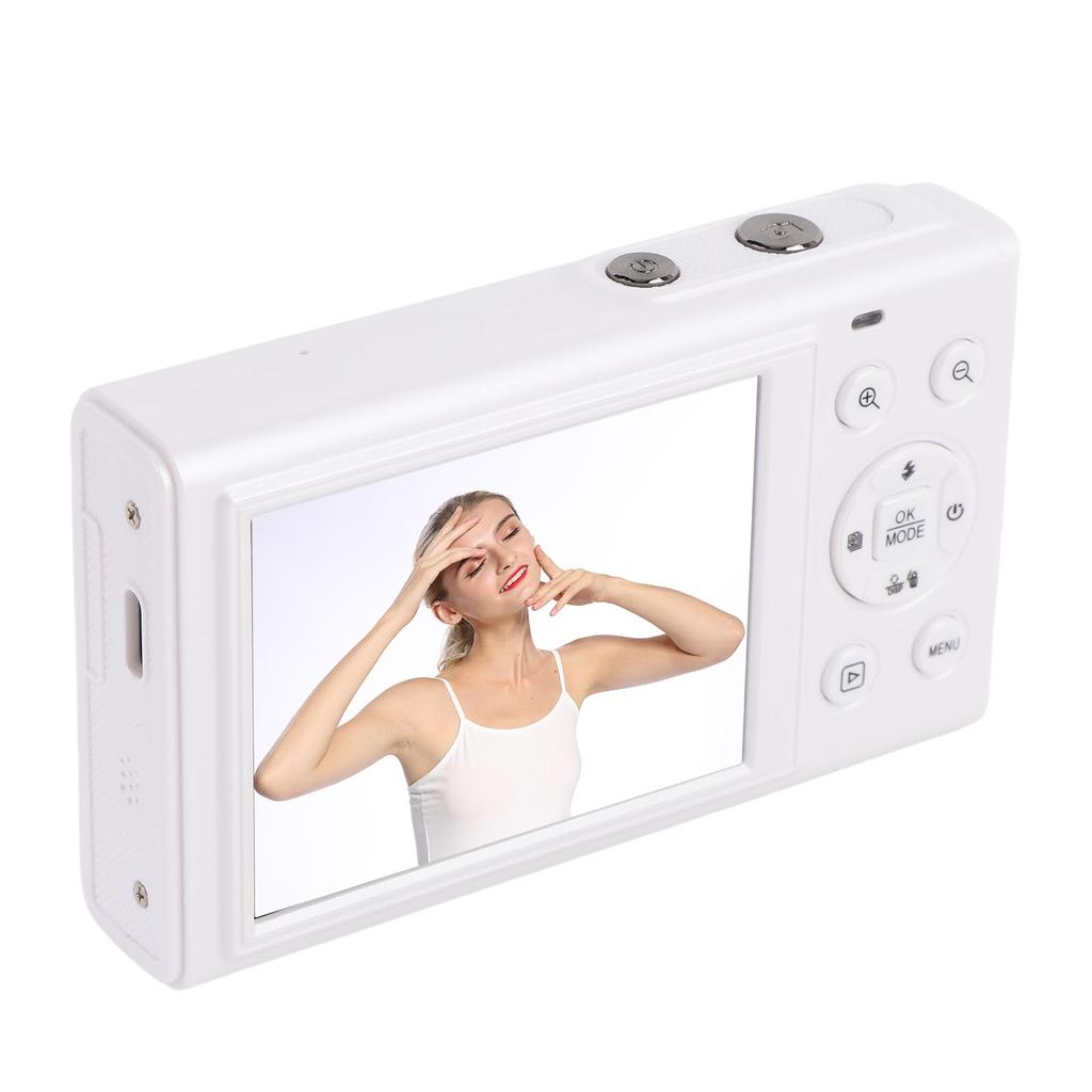 5K Dual Screen Digital Camera 18X Zoom 80MP WiFi Vlog Photography Camera AF Auto Focus with 32GB Memory Card