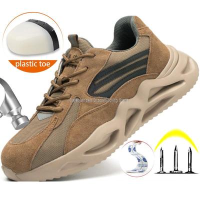 Mode Isolierte Arbeitssicherheitsschuhe Herren Damen Kunststoff Zehenkappe Sneaker Arbeitsstiefel Durchtrittsicher Herren Arbeitsschuhe Mann Sicherheitsstiefel