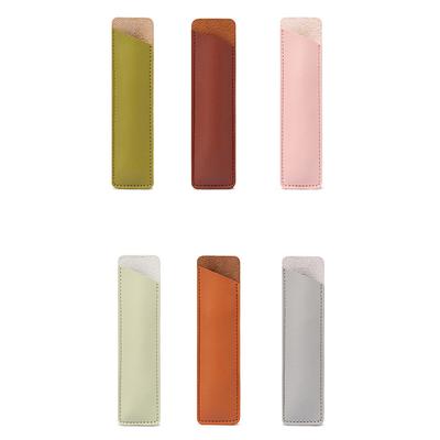 Pu Leather Pencil Case School Pen Storage Bag Cute Pen Case Gel Pen Case