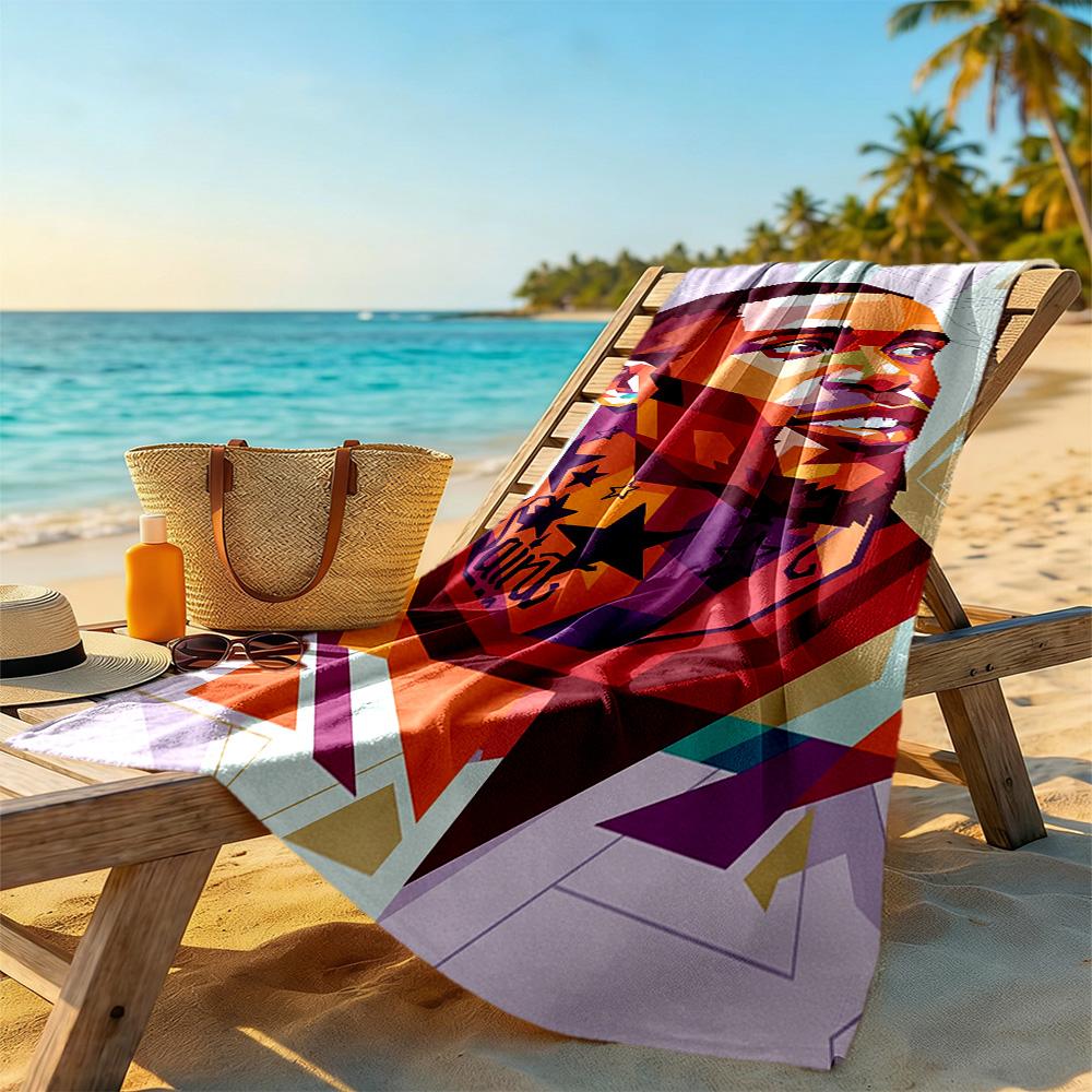 Galatasaray Beach Towel Super Soft Microfiber Quickdry Fabric Comfortable Lightweight