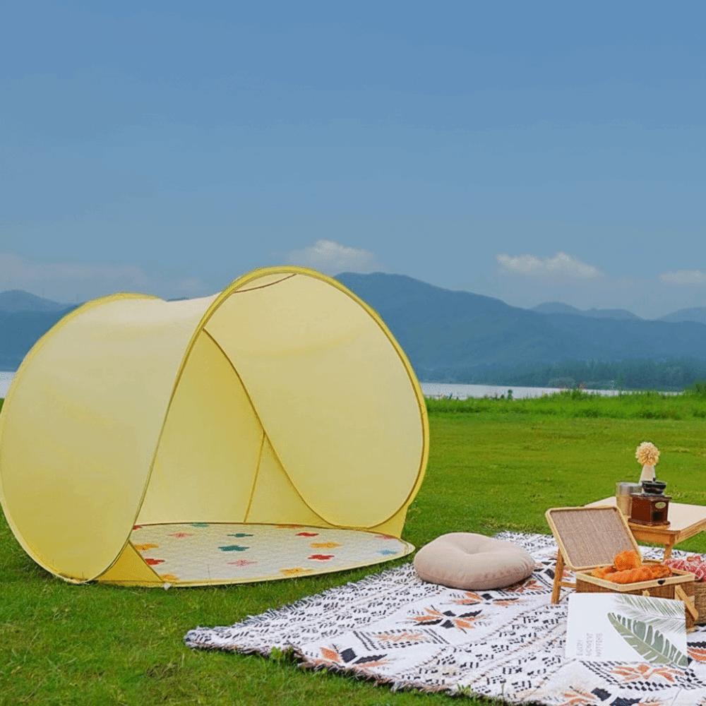 Automatic Pop Up Sunshade Tent Instant Setup Picnic Tent Portable Camping Tent Kids Protection