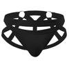 Men Sexy G String Thong Man Erotic Jock Strap Underwear Jockstrap Penis Pouch Tanga Bondage Harness Lingerie Hollow Underpants