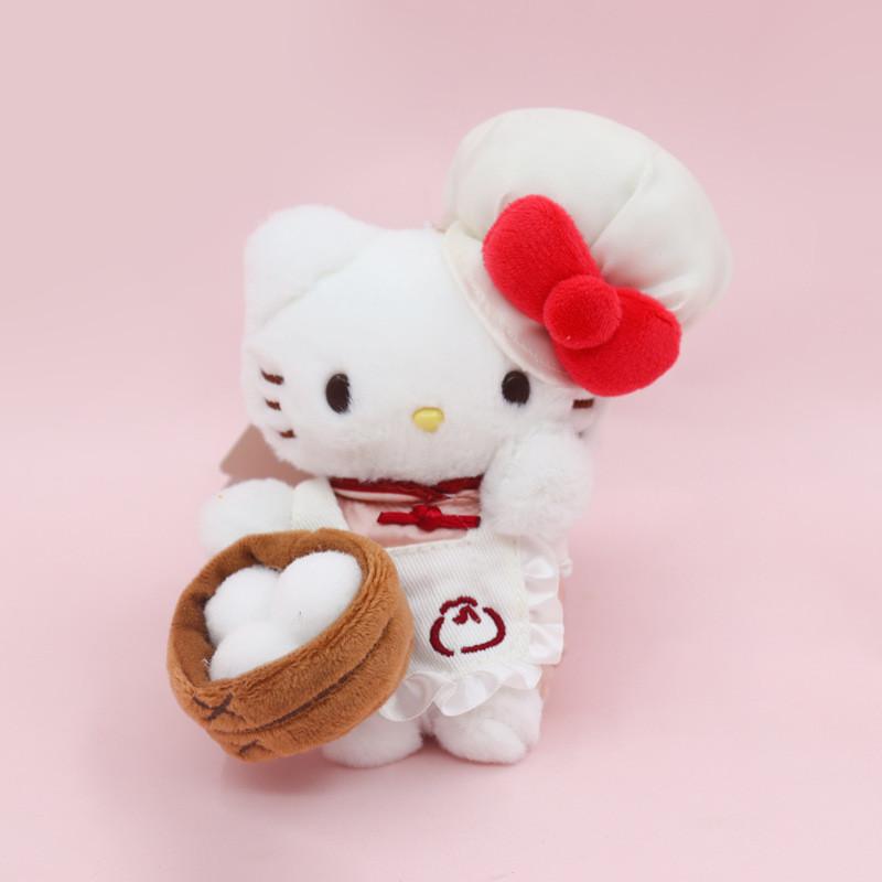 Sanrio Hello Kitty Plush Keychain With Soft Short Plush For Girls And Collectors