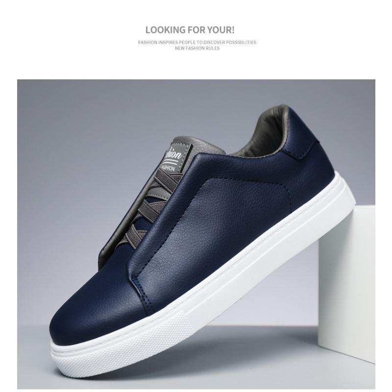 Men's Solid Color Board Shoes, Comfortable, Non Slip, Durable Sports Shoes