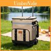 Oxford Cloth Portable Cooler Bag With Large Capacity For Outdoor Picnic And Camping