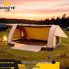 Rainproof Inflatable Tunnel Tent for 3-5 People with Spacious Design